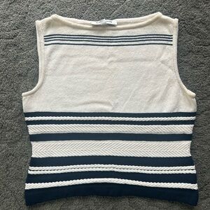 St. John sleeveless knit top